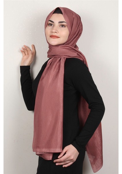 Fashion Ipeksi Şal 2880-15 Gül Kurusu