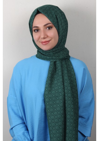 Ultralight Şal 2768-7 Zümrüt