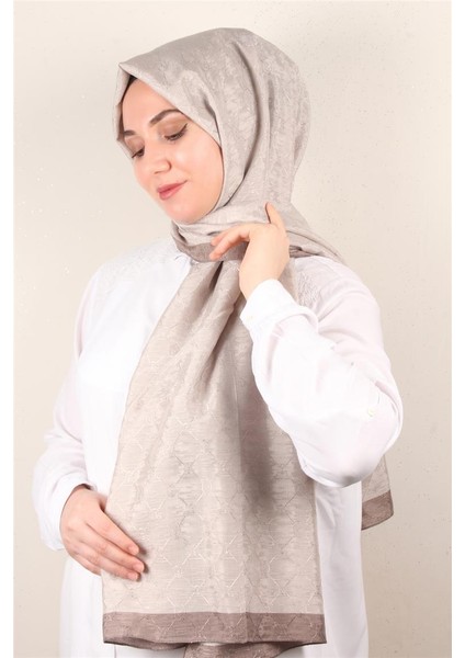 Ipeksi Monogram Şal 2753-13 Taş
