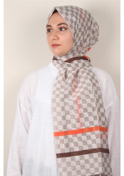 Cotton & Silk Şal 3641-9 Sütlü Kahve fiyatları