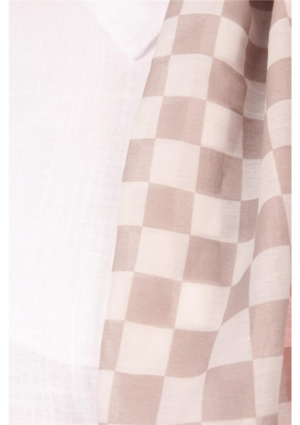 Cotton & Silk Şal 3641-9 Sütlü Kahve fırsatları