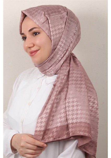 Monogram Şal 149-23 Pudra