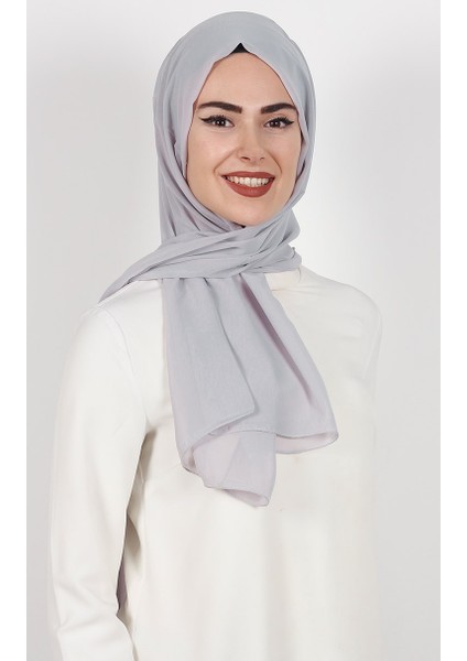 Şifon Şal Düz Renk 1293-33