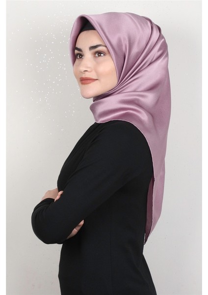 Düz Ipek Eşarp 7747758-396PUDRA