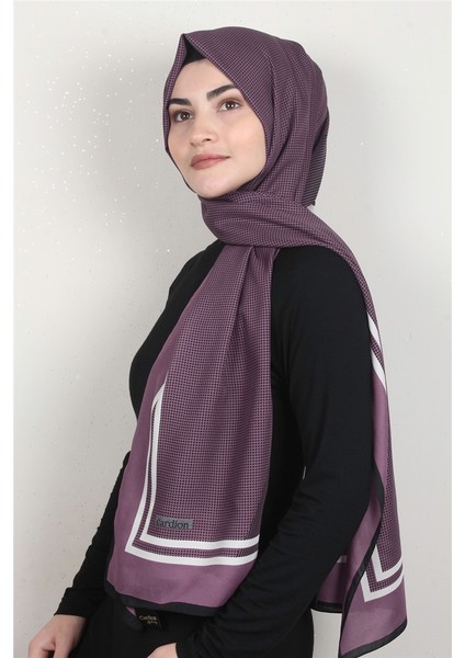 Medine Desenli Şal 1898-5 Gül Kurusu