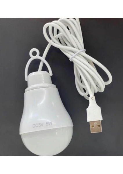 Uygun Elektronik Kamp Lambası 2 Metre USB Kablo Kamp Feneri 5V Taşınabilir Aydınlatma Anahtarlı Arapuar LED Ampül