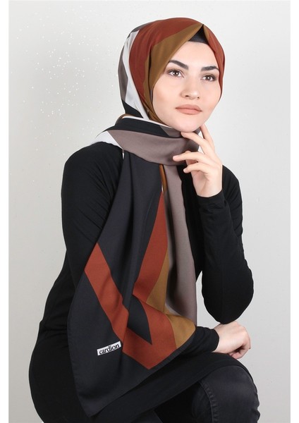 Medine Desenli Şal 1810-5 Taba