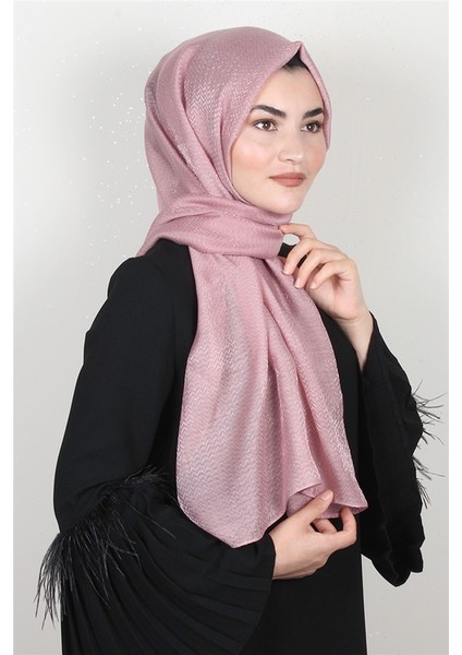 Aqua Şal 1462-25 Koyu Pudra