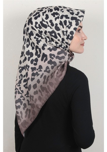 Pamuklu Soft Eşarp 3317-1 Sütlü Kahve