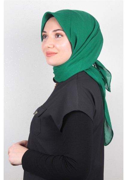 Pamuk Beta Eşarp 4651-28 Zümrüt