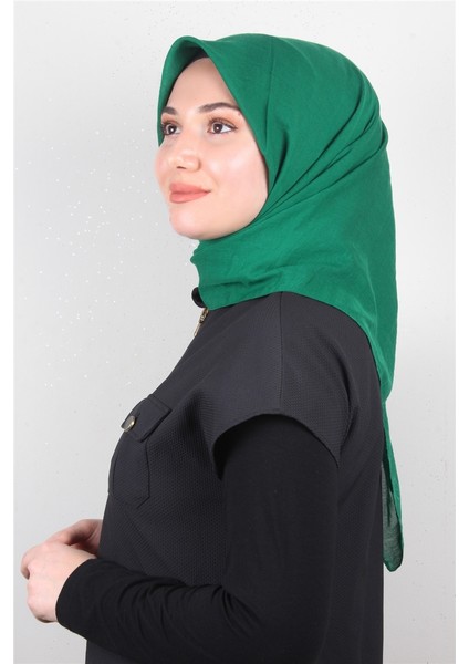 Pamuk Beta Eşarp 4651-28 Zümrüt