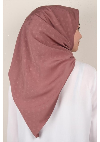 Jakarlı Icon Eşarp 2757-32 Gül Kurusu