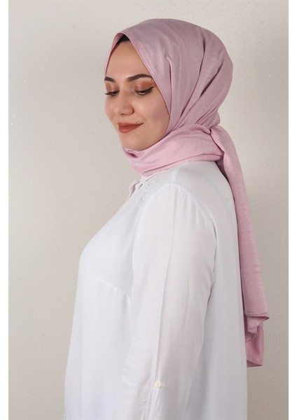 Jakarlı Ipeksi Şal 8084-24 Pudra