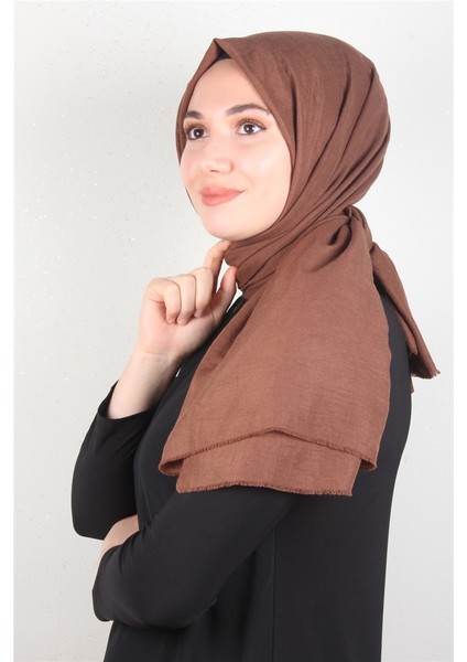 Relax Kraşlı Şal 2721-46 Karamel