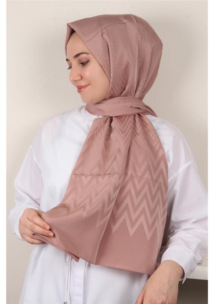 Jakarlı Icon Şal 3101-18 Sütlü Kahve