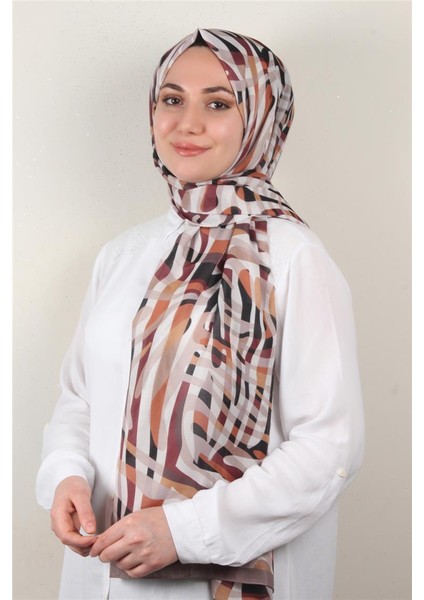 Soft Touch Şal 2750-8 Sütlü Kahve