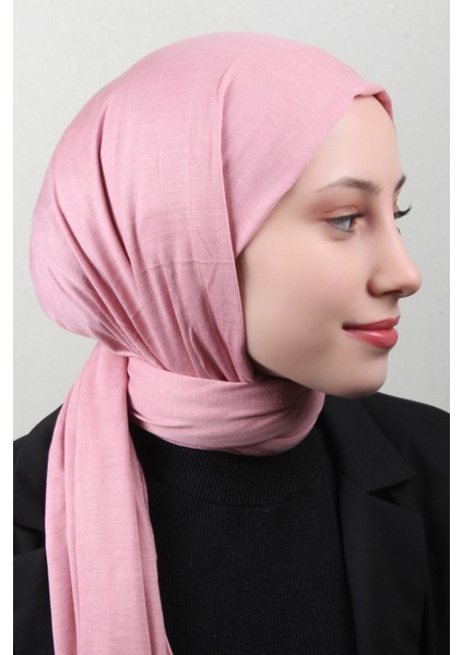 Penye Şal 2552-72 Koyu Pudra modelleri