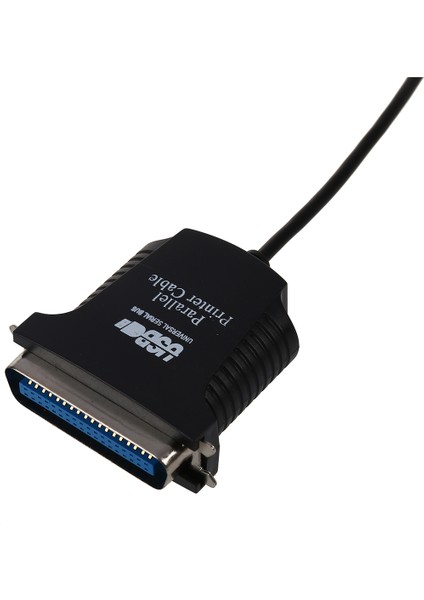 Yeni Paralel Bağlantı Noktası DB36 Yazıcı USB Express Kart Dönüştürücü Adaptör Siyah (Yurt Dışından)