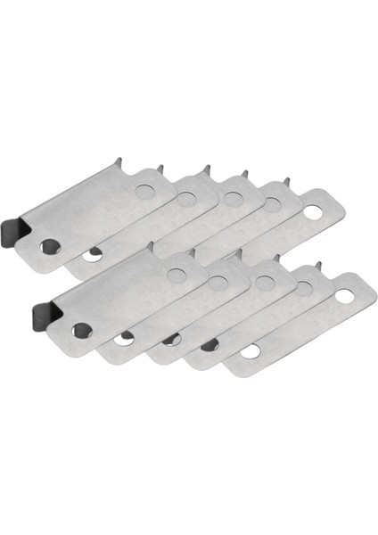 Pro Yatak Klipleri Kelepçesi 7mm 3 V2 3s 3D Yazıcı Isıtmalı Yatak Cam Yatak Platformu 10 Paket (Yurt Dışından)