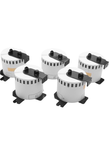 Brother -22205 Yazıcı Etiketleri Için 5x QL-560 QL-570 Için 62MM Rulo + Makara (Yurt Dışından) fiyatları