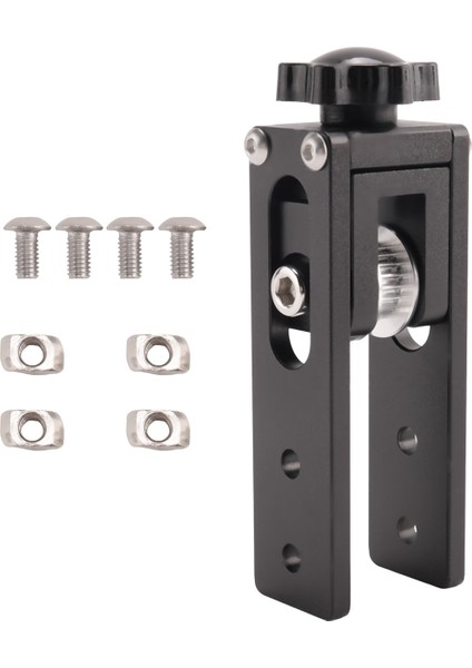 2020 V-Yuvası Alüminyum Profil x Ekseni Senkron Kemer Streç Düzleştirici Gergi Seti -10/10S 3D Yazıcı Aksesuarları Parçaları Siyah (Yurt Dışından) fiyatları