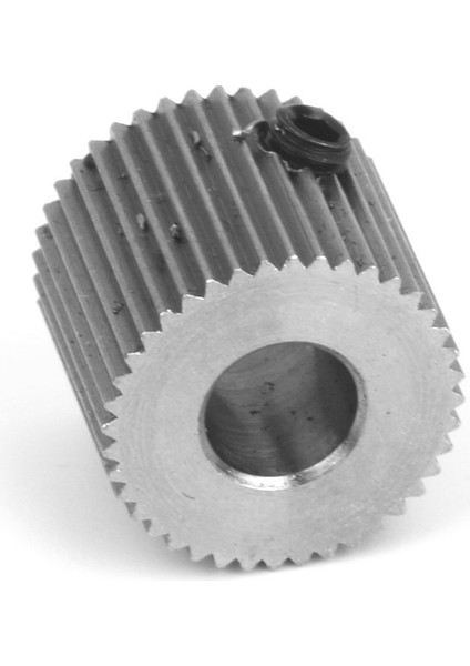 3D Yazıcı Için Paslanmaz Çelik Ekstruder Tahrik Dişlisi 5mm Mil 1.75MM Filament (Yurt Dışından)