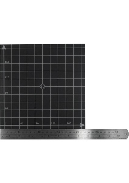 3D Yazıcı Aksesuarları 220X220MM Sıcak Yatak Sıcak Yatak Platformu Etiket Sıcak Yatak Yüzey Dokusu Tutkal 1:1 Koordinatlar (Yurt Dışından)