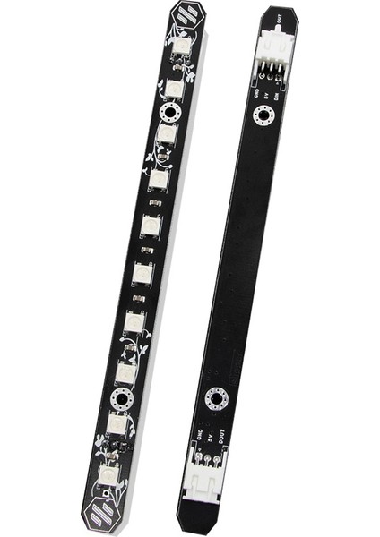 Adet 3D Yazıcı Gün Işığı Pcb Kiti 5 V Rgb LED Bar Gün Işığı Bir Sopa Üzerinde Voron 0.1/0.2 Mikrometre Lamba Çubuğu 158MM (Yurt Dışından)