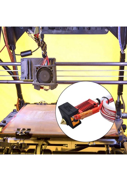 2x 3D Yazıcı Mk8 Hotend Kiti, Ekstruder Baskı Kafası ile Montajlı Ekstruder Sıcak Uç Kiti Için 3 3 Pro (Yurt Dışından)