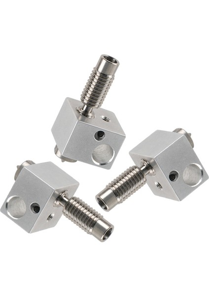 3D Yazıcı Aksesuarları Için Uygun 1.75MM Tam Metal V6 Uzaktan Tc4 Titanyum Alaşımlı Hortum (3 Adet) (Yurt Dışından)