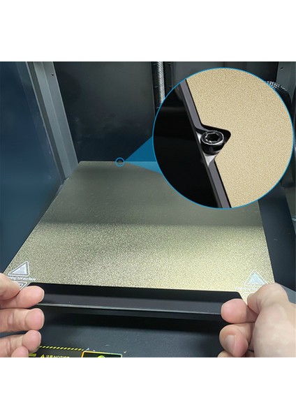 3D Yazıcı Peı ve Peo Levha Yapı Plakası, K1 Max/ 3 S1 Plus/ 3 V3 Plus Için Isıtmalı Yatak Platform Matı (Yurt Dışından)