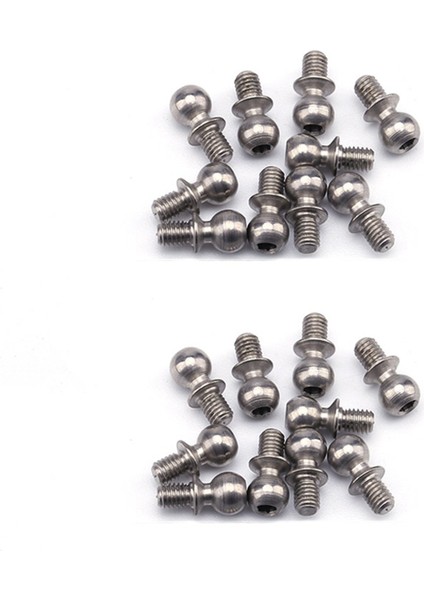2x 144001-1338 Top Başlı Vida 144001 1/14 4WD Rc Araba Yedek Parçaları Yükseltme Aksesuarları (Yurt Dışından)