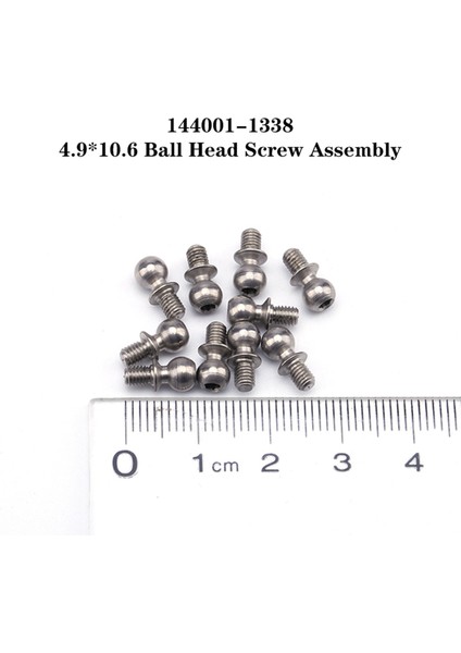 2x 144001-1338 Top Başlı Vida 144001 1/14 4WD Rc Araba Yedek Parçaları Yükseltme Aksesuarları (Yurt Dışından) fırsatları