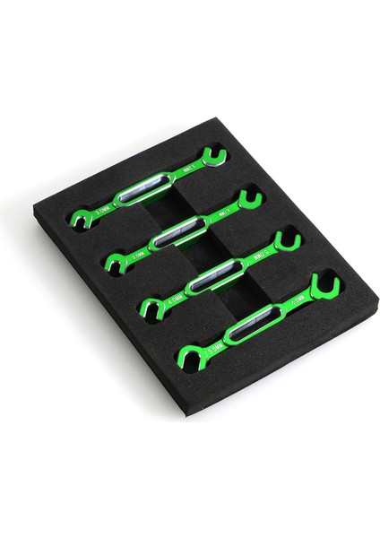 Rc Araba Için Ayar Anahtarı Alet Seti 3/3.2/3.5/3.7/4/5/5.5/6mm-Yeşil (Yurt Dışından)