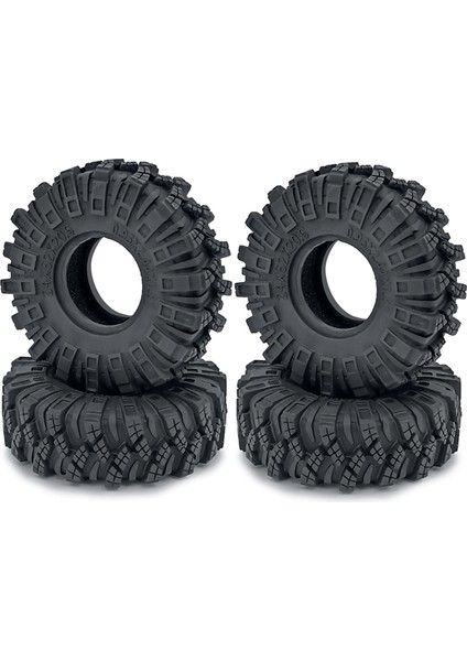 4 Adet 62MM 1.0 Inç Tekerlek Çamur Arazi Kauçuk Lastikler 1/24 Rc Araba Için (Yurt Dışından) modelleri