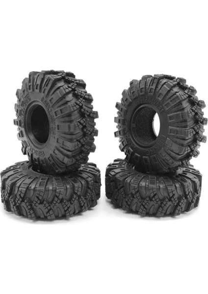 4 Adet 62MM 1.0 Inç Tekerlek Çamur Arazi Kauçuk Lastikler 1/24 Rc Araba Için (Yurt Dışından) fırsatları