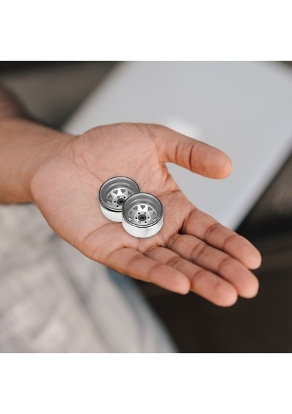 4 Adet Vagon 1.9 Metal Beadlock Tekerlek Göbeği Jant 1/10 Rc Paletli Eksenel SCX10 90046 Trx4 D90,1 (Yurt Dışından) modelleri