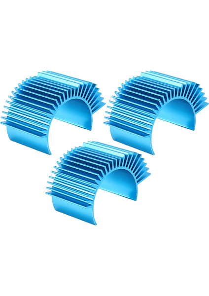 12428 Mavi Için 3x Rc Araba Yedek Parçaları 540 550 Motor Radyatörü (Yurt Dışından)