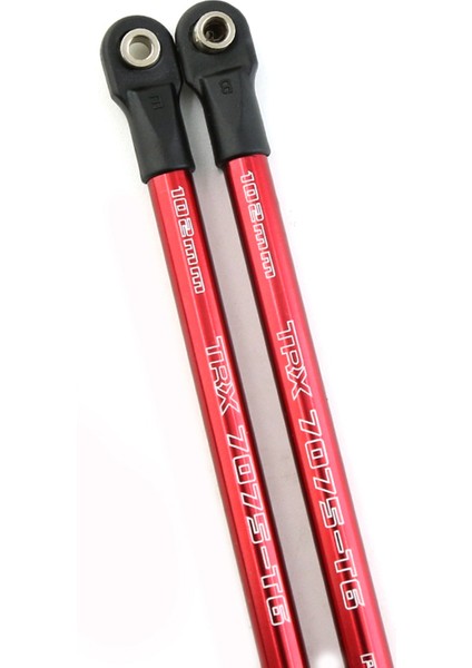Adet Alüminyum Itme Çubuğu Bağlantı Çubuğu 5318X 5318 Kırmızı-Anodize 1/10 E-Zirvesi Rc Araba Yükseltme Parçaları (Yurt Dışından) indirimleri