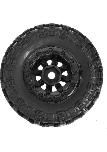 Adet 47X18MM Tekerlek Jantları Lastik Seti Eksenel SCX24 90081 AXI00001 1/24 Rc Paletli Araba Yükseltme Parçaları Aksesuarları (Yurt Dışından)