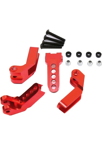 Metal Ön ve Arka Ayarlanabilir Hidrolik Braket Şok Amortisör Kuleleri Montajı -4 1/10 Rc Paletli Araba Parçaları, B (Yurt Dışından)