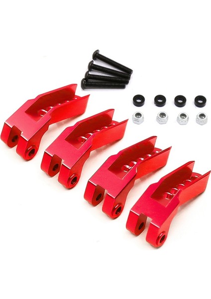 Metal Ön ve Arka Ayarlanabilir Hidrolik Braket Şok Amortisör Kuleleri Montajı -4 1/10 Rc Paletli Araba Parçaları, B (Yurt Dışından) fiyatları