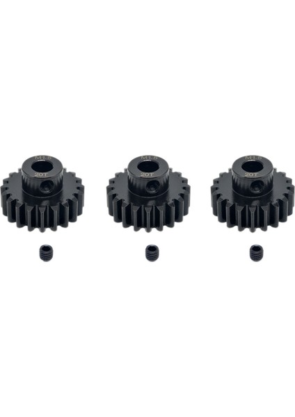 3 Parça 8mm M1.5 Krom Çelik Dişli 20 T Dişli Motor Mili 8mm 1/5th Rc Araba Rc Araç Kiti (Yurt Dışından)