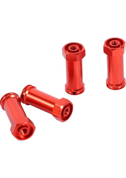 12MM Alüminyum Jant Hex Adaptörleri Uzun 29MM Uzatma Rc Araba Dönüşüm Parçaları 1/12 12428 12423 Kırmızı (Yurt Dışından) indirimleri