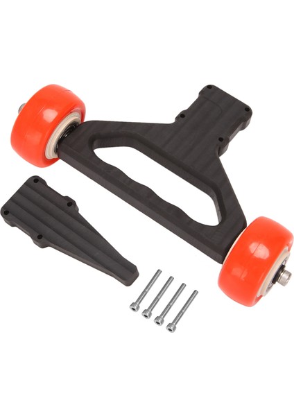 Çift Tekerlekli Wheelie Bar 1/5 Arrma Kraton 8s Outcast 8s Rc Araba Güncelleme Parçaları Aksesuarları, Kırmızı (Yurt Dışından)