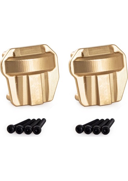 Adet Pirinç Kapak AR44 Portal Aks Karşı Ağırlık 1/10 Rc Paletli Araba Eksenel SCX10 Iı 90046 Yükseltme Parçaları (Yurt Dışından) fırsatları