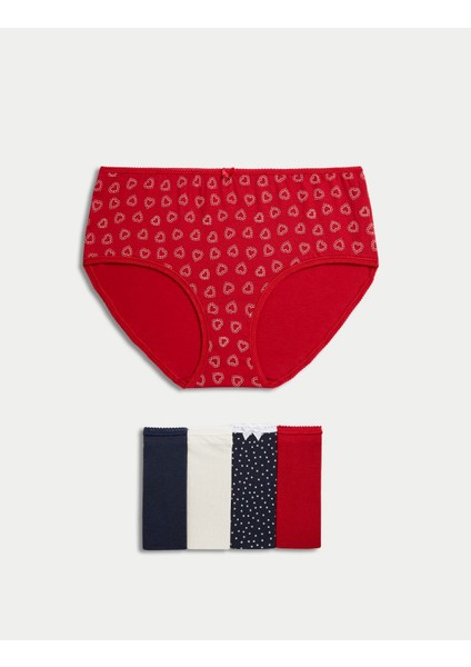 5'li Cotton Lycra® Short Külot Seti
