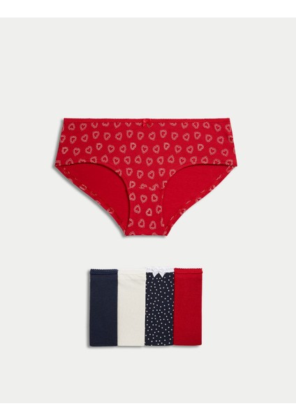 5'li Cotton Lycra® Short Külot Seti