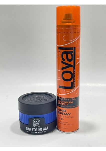 Wax Ultra Hard 150 ml Loyal  Saç Spreyi 400ML.