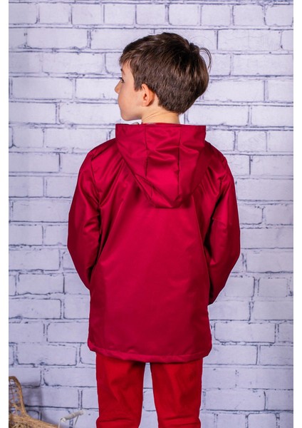 Erkek Çocuk Kapüşonlu Pamuk Astarlı Yağmurluk fiyatları